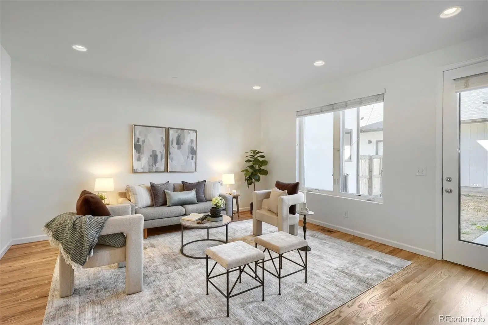 Contemporary townhome at 1031 Julian Street near Sloan's Lake, Denver